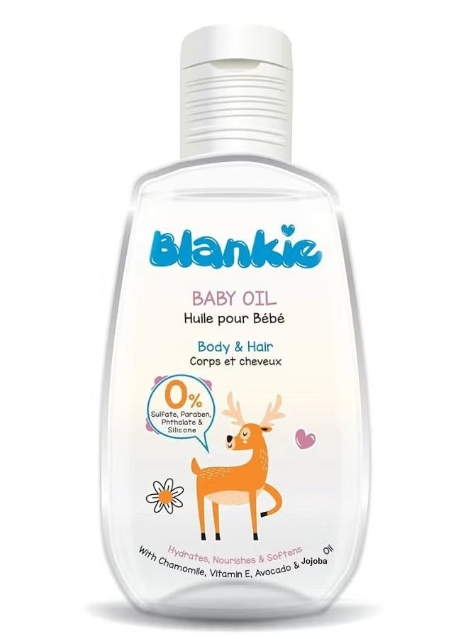 بلانكي زيت بلانكي للأطفال للشعر والجسم ٢ في ١ - ١٠٠ مل - Image 1